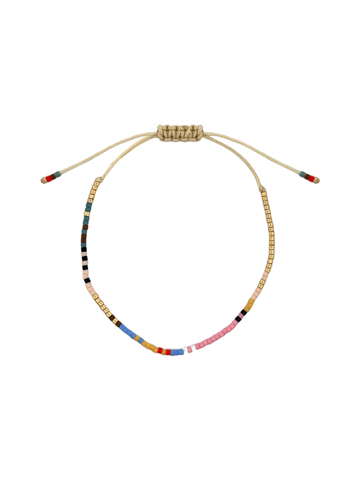 Pulsera Mini Chaquiras Colores
