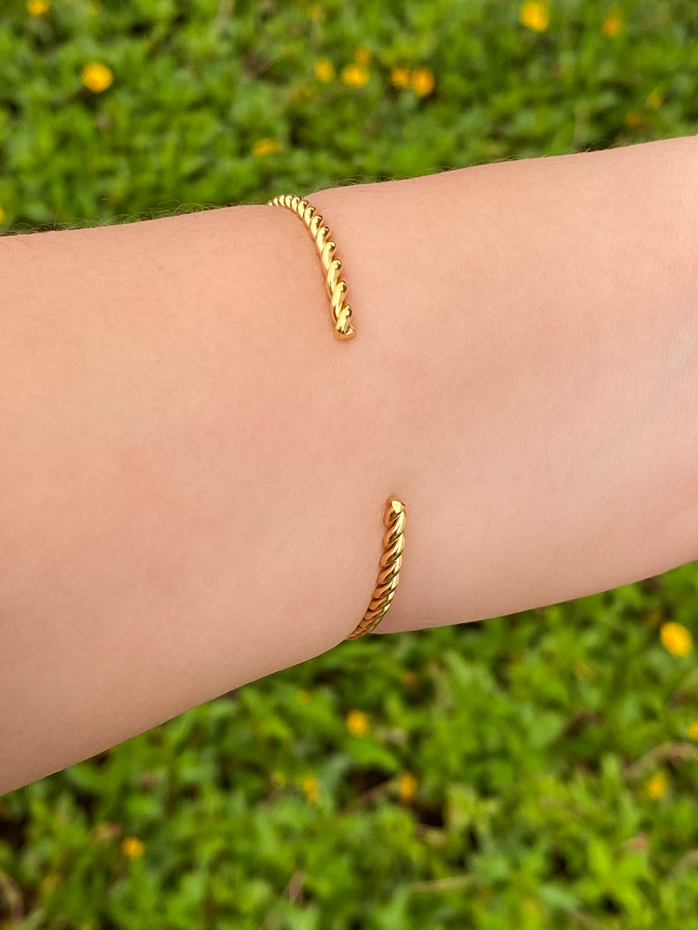 Brazalete Delgado Trenzado