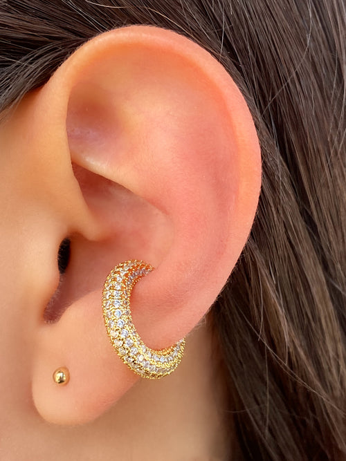 Ear Cuff Con Zirconias