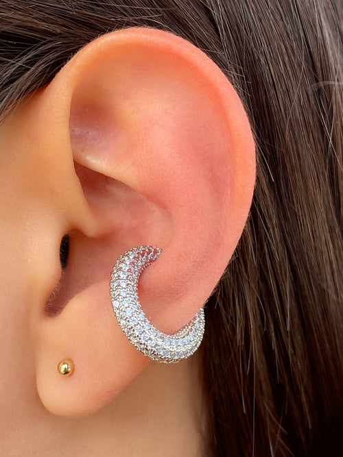 Ear Cuff Con Zirconias