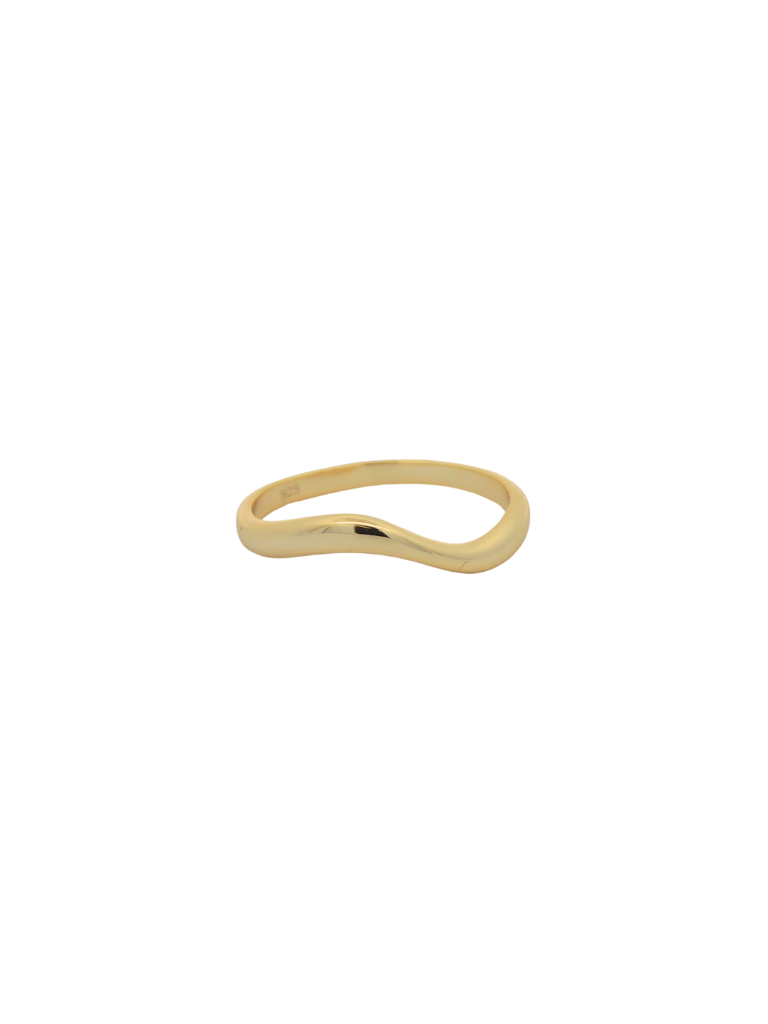 Anillo Onda Liso Delgado