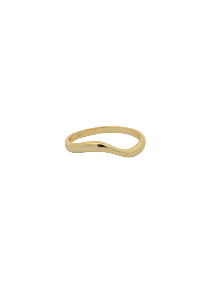 Anillo Onda Liso Delgado