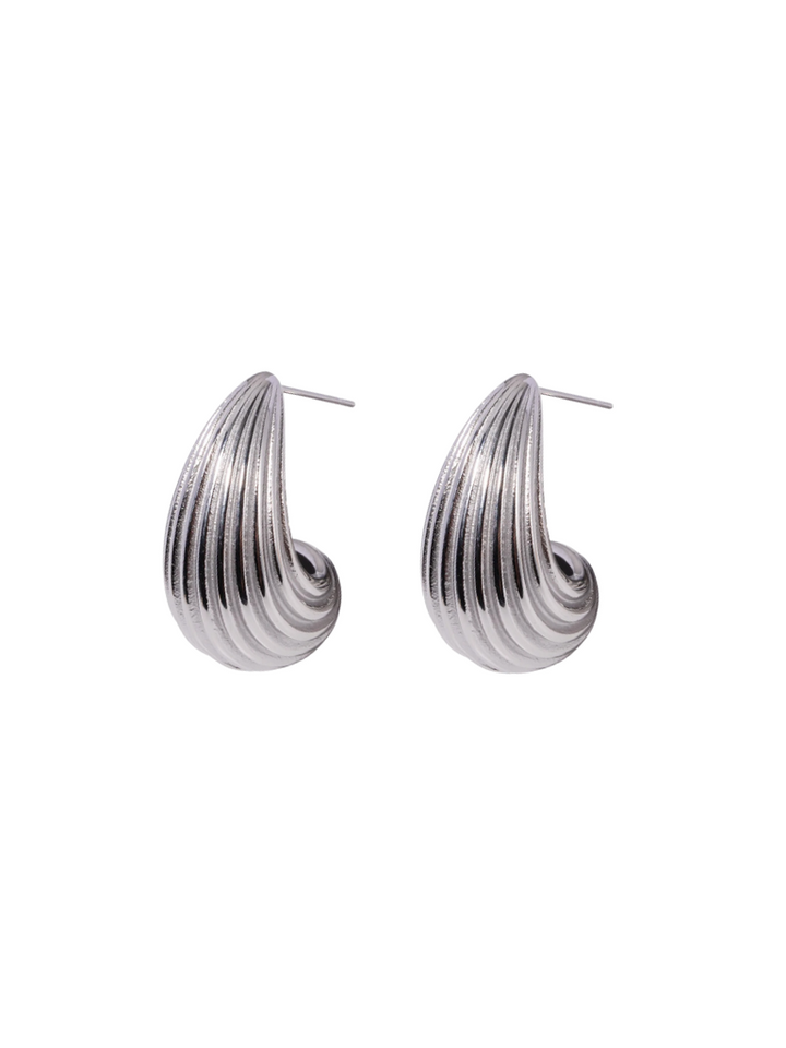 Par Arete Gota Con Lineas