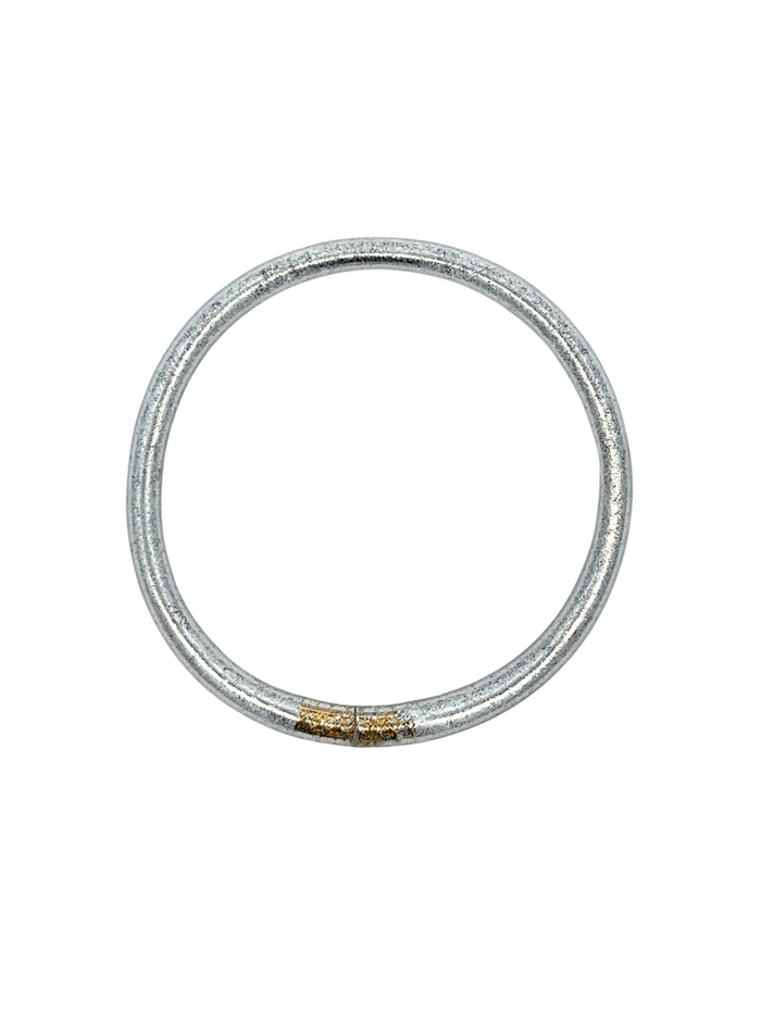 Pulsera Tibetana Plateada
