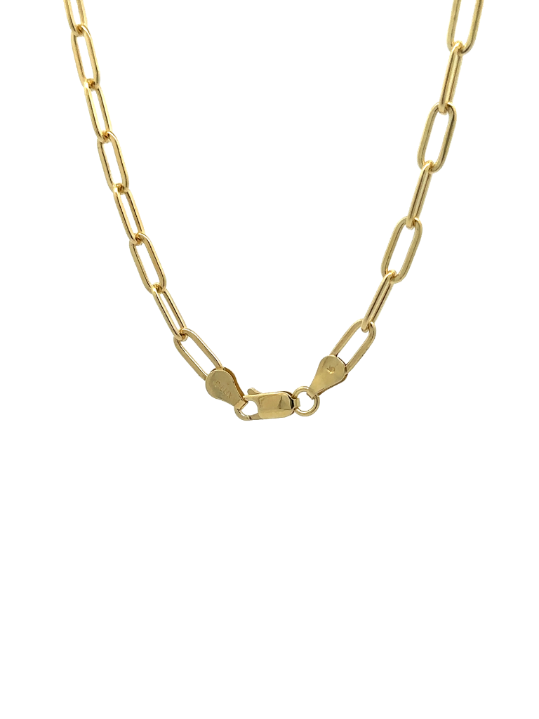 Collar Dorado Eslabones 5 mm