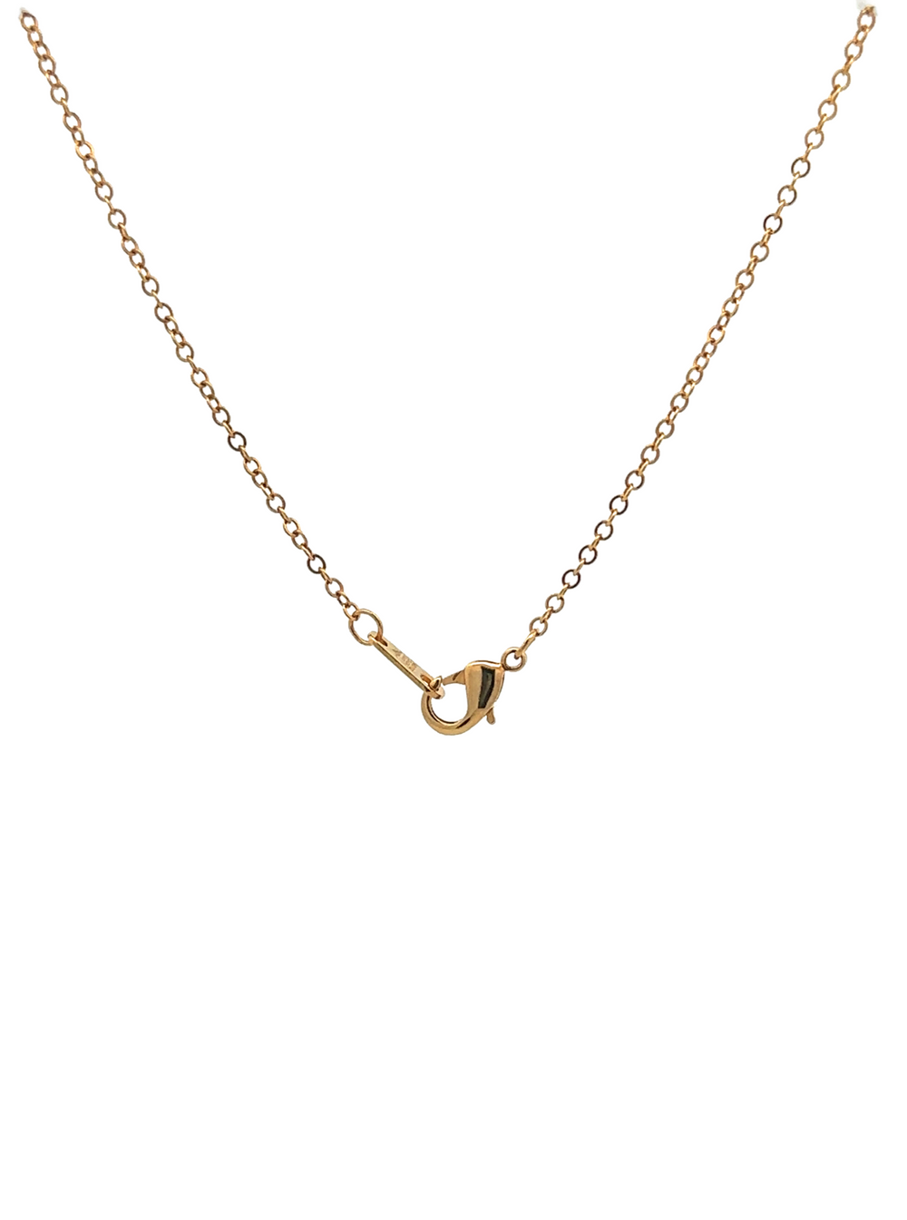 Collar Dorado Tres Circulos Entrelazados