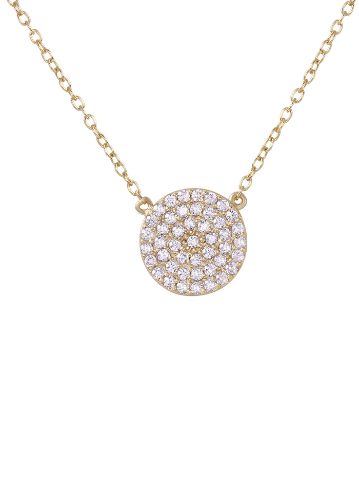 Collar Circulo con Zirconias