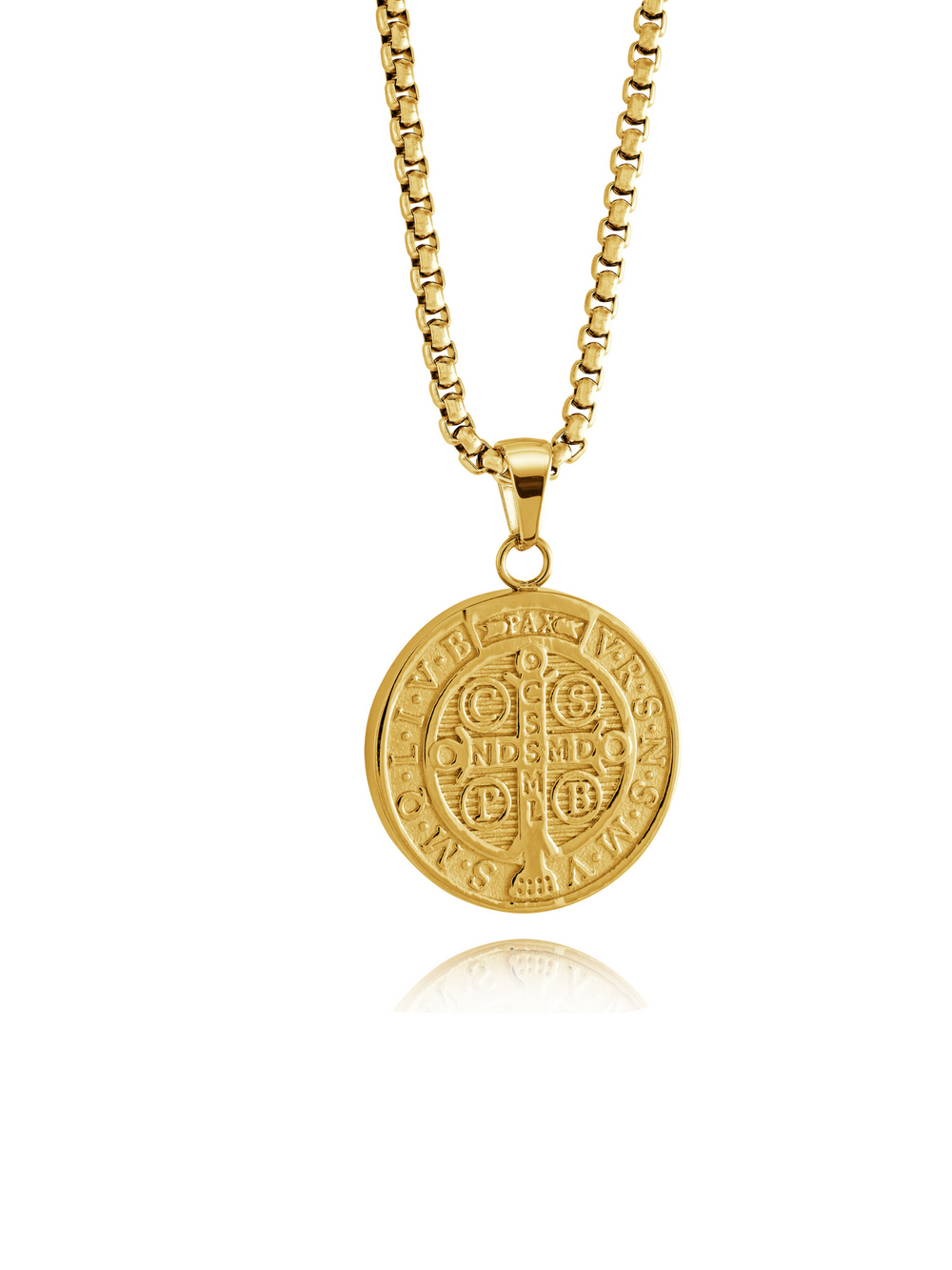 Collar Medalla San Benito