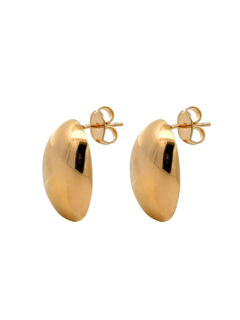 Par Arete Ovalado Dorado