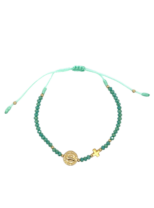 Pulsera San Benito Chaquiras