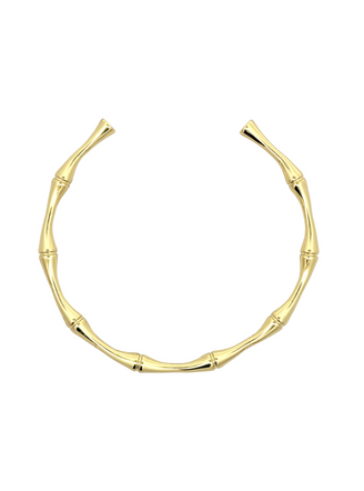 Brazalete Dorado Bambu