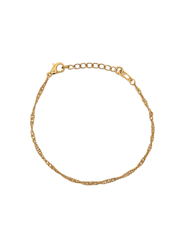 Pulsera Torcida Dorada