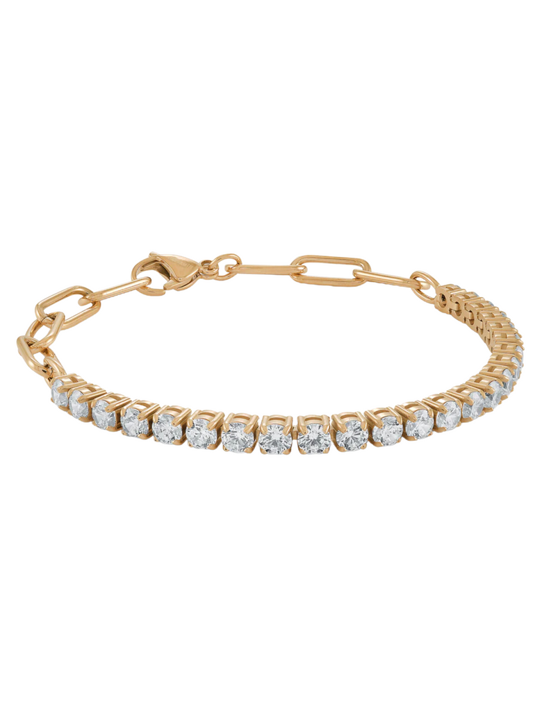 Pulsera Zirconias 4mm