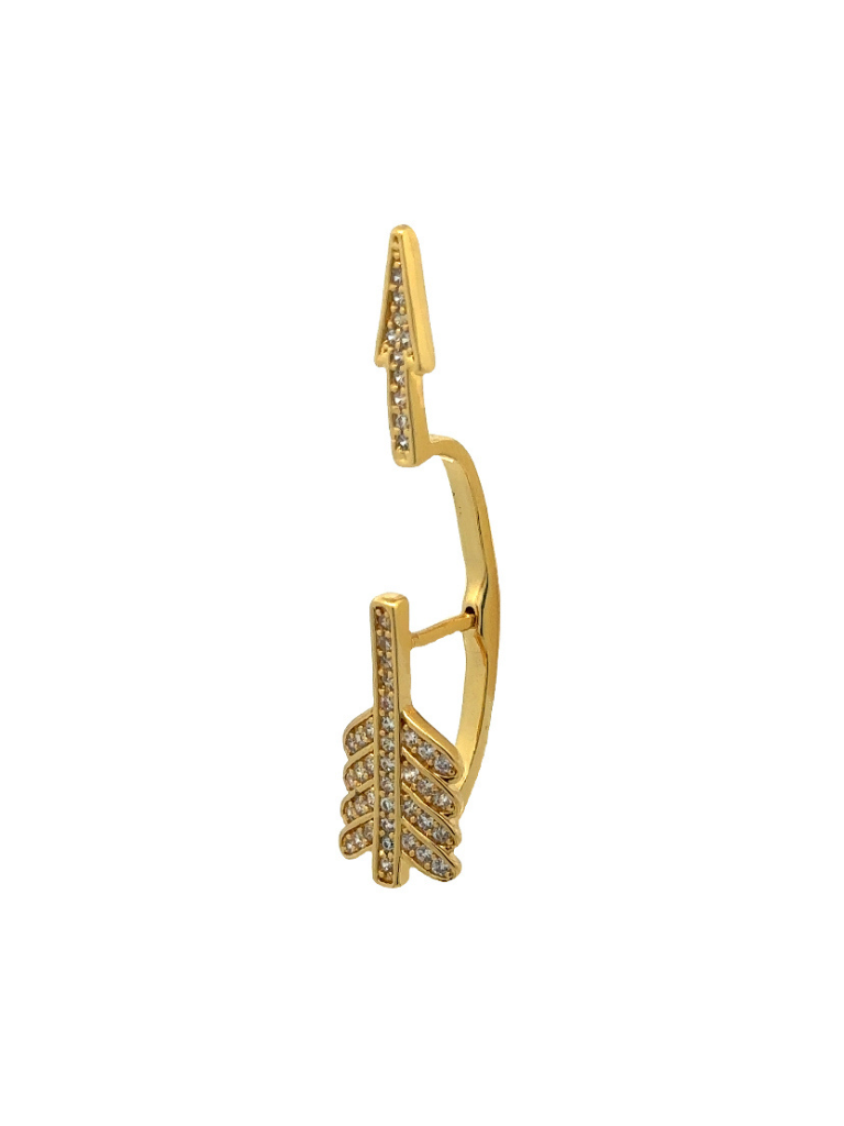 39 EAR CRAWLER FLECHA CON ZIRC.