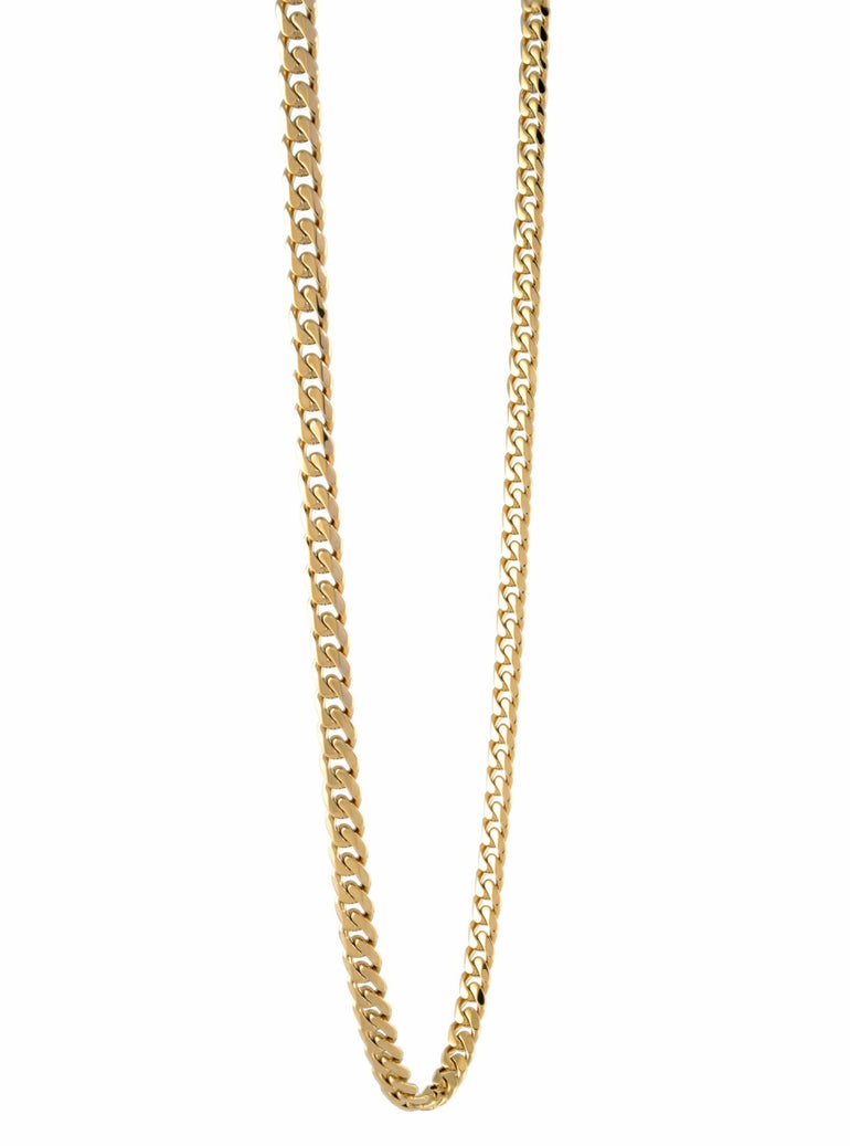 Cadena Dorada Eslabon 3 mm