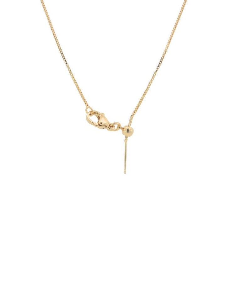Collar Con Inicial Verde