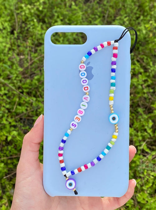 Personaliza tu Cadena para Celular Ojos Rainbow