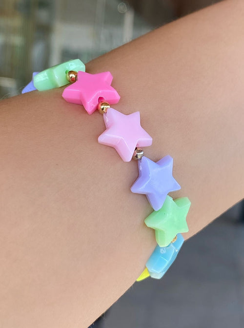 Pulsera Estrellas de Colores