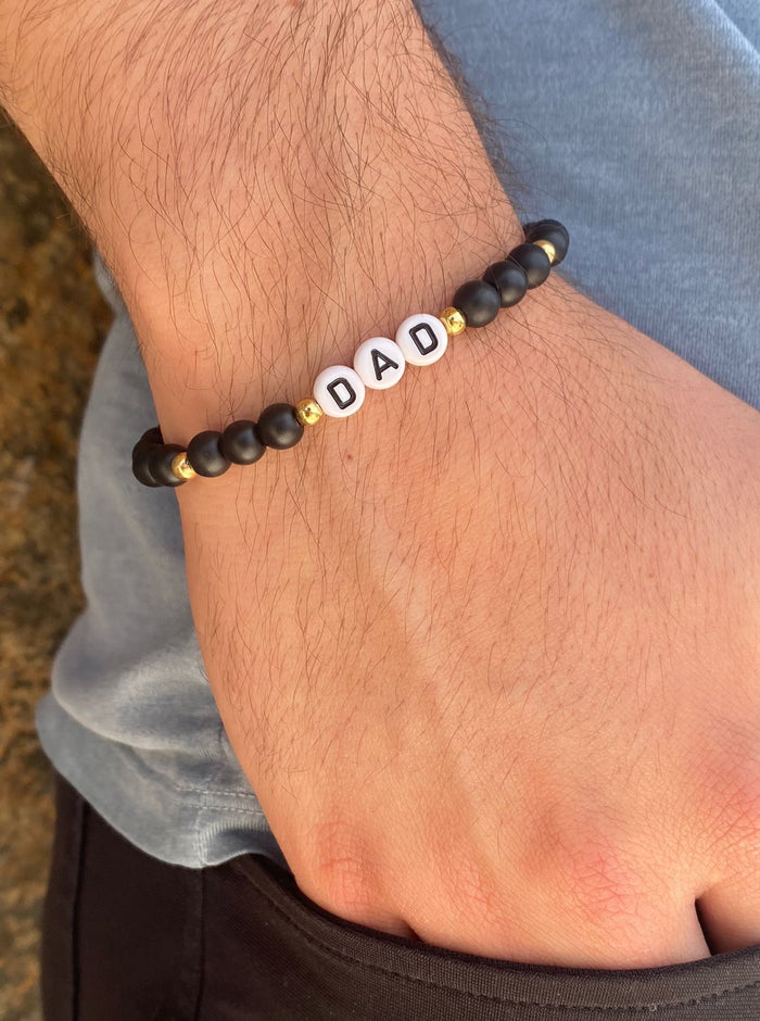 Personaliza tu Pulsera Bolitas Negras