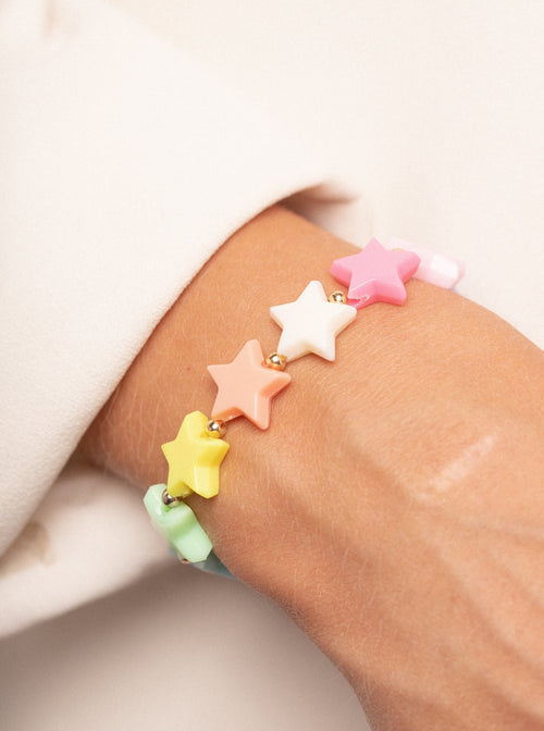 Pulsera Estrellas de Colores