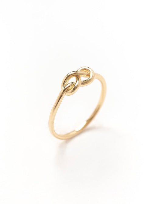 Anillo Infinito Oro 10k