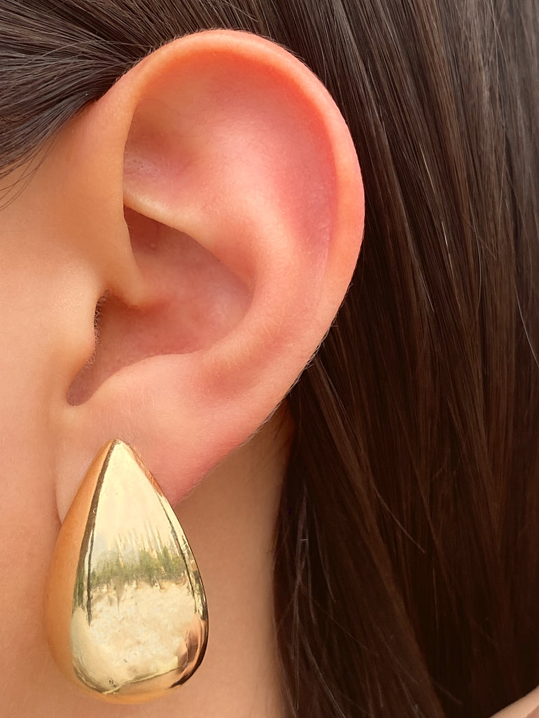 Par Arete Gota Lisa 30 mm