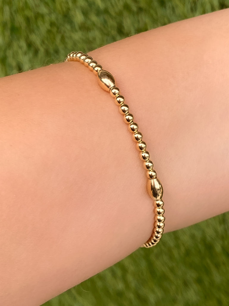 Pulsera Bolitas Gold Filled