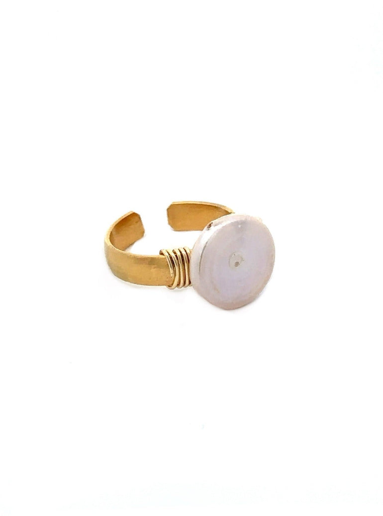 Anillo Con Perla