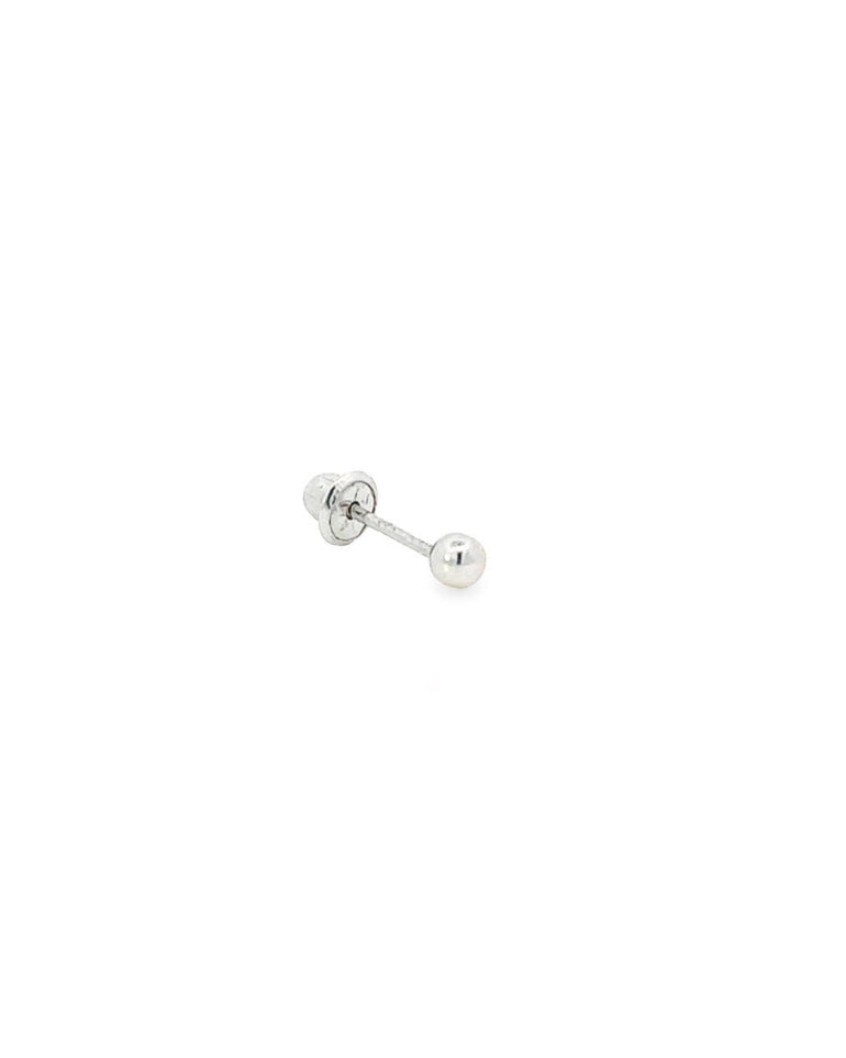 Broquel Oro Blanco 14k