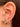 Arracada Tres Zirconias 13 mm colores