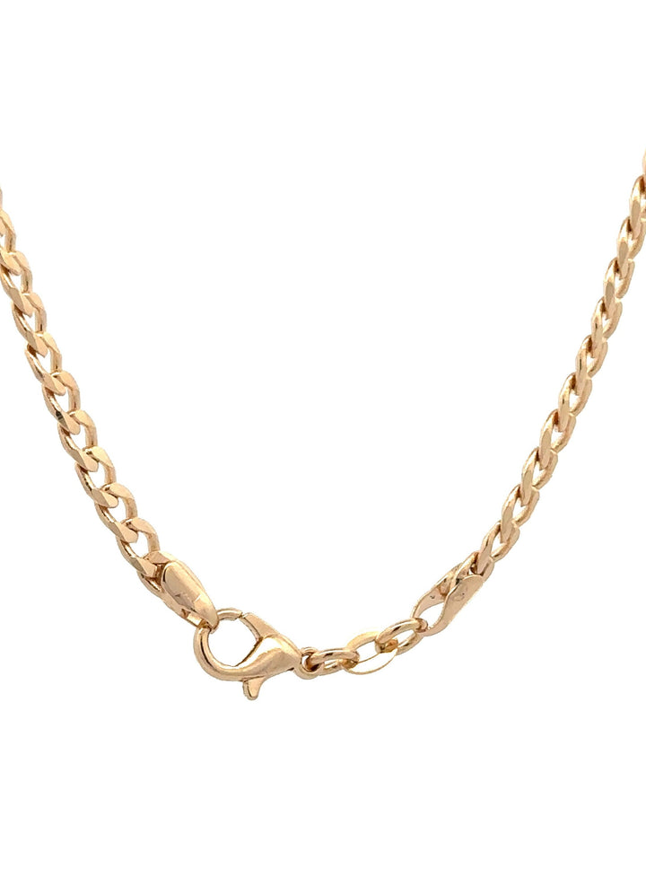 Collar Dorado Eslabon Pequeño