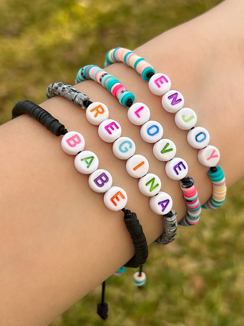 Personaliza Tu Pulsera Con Letra