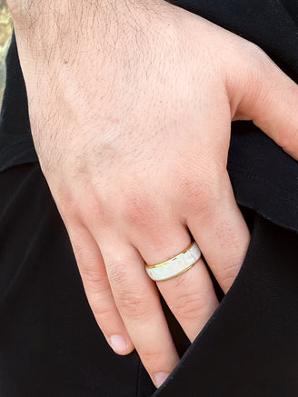 Anillo Cuerno de Venado 8 mm