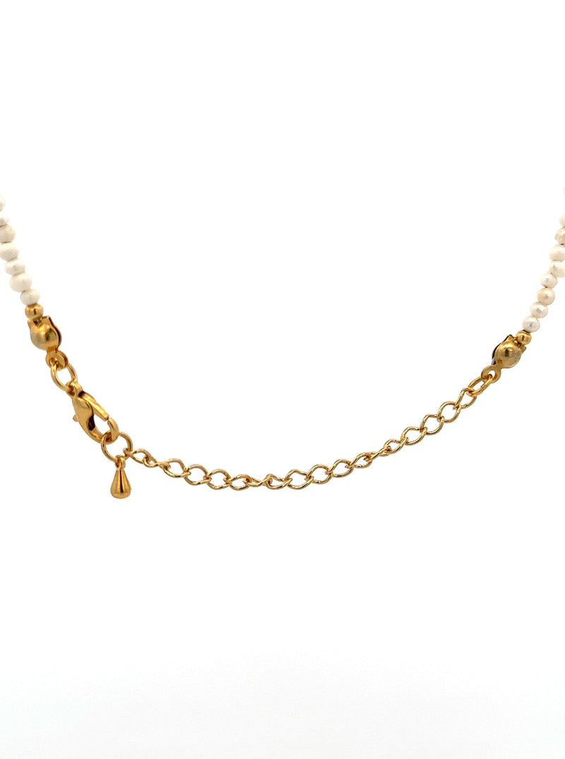 Choker Perlitas con Perla Grande