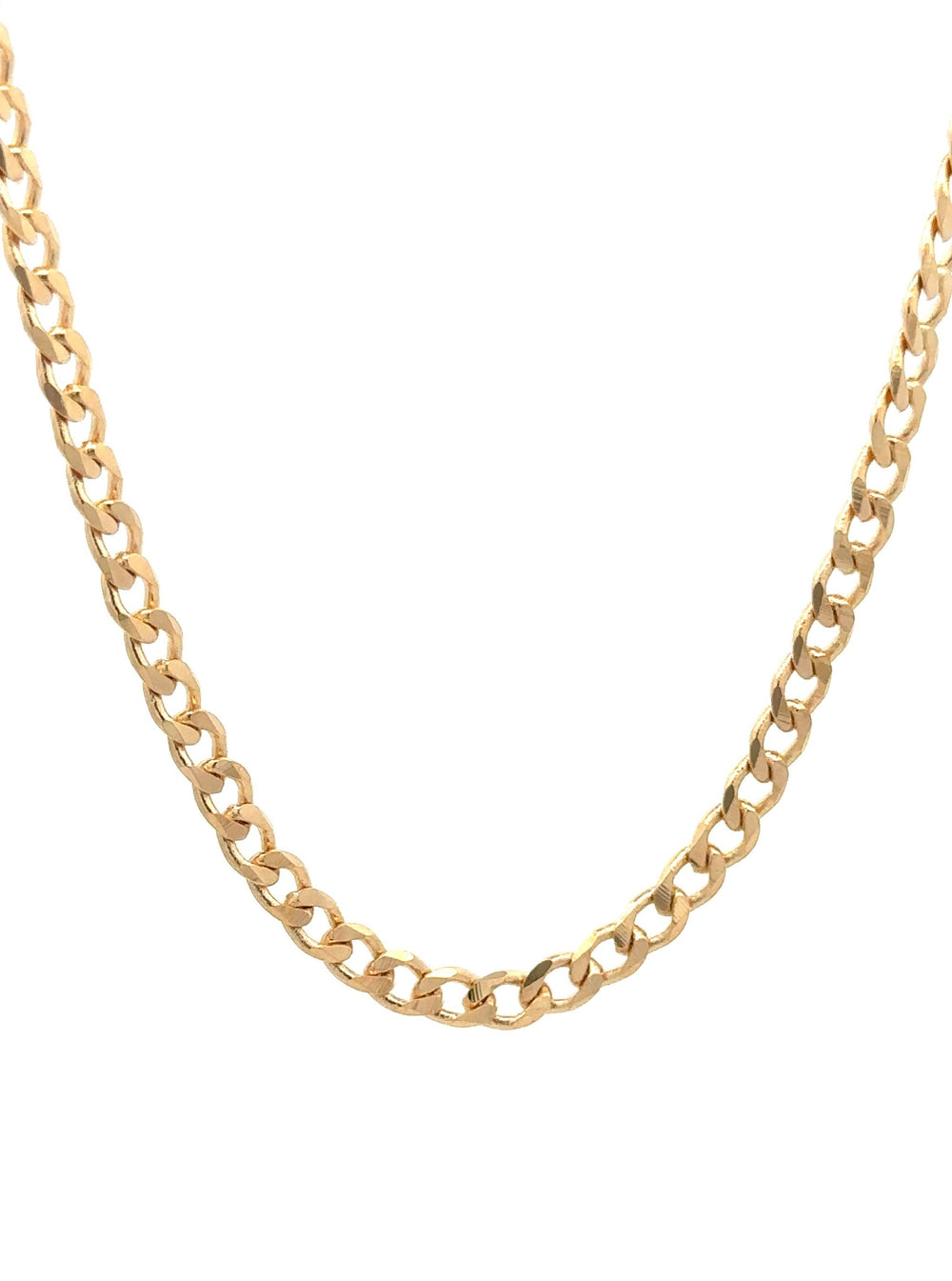 Collar Dorado Eslabon Pequeño