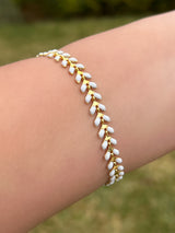 Pulsera Flechas Blancas