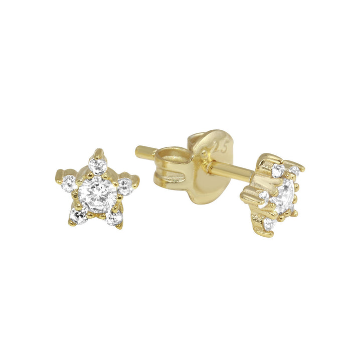 Mini Flor con Zirconias