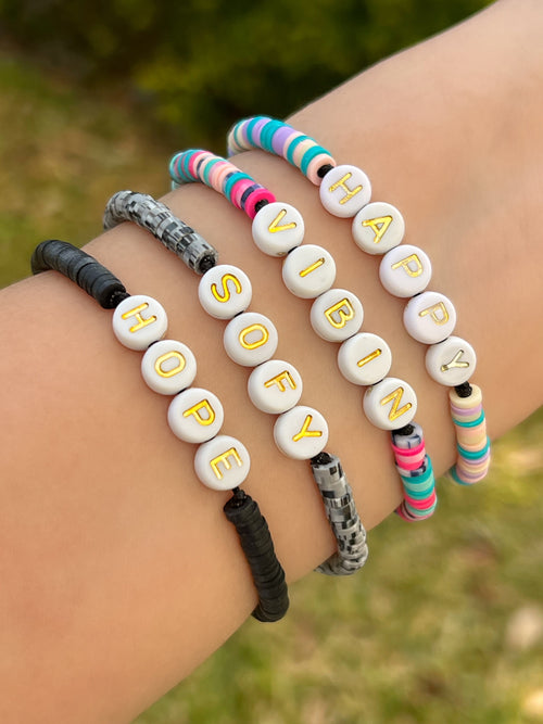 Personaliza Tu Pulsera Con Letra