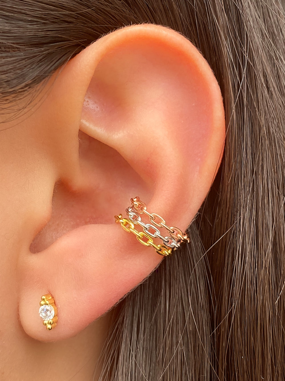 Ear Cuff Cadena
