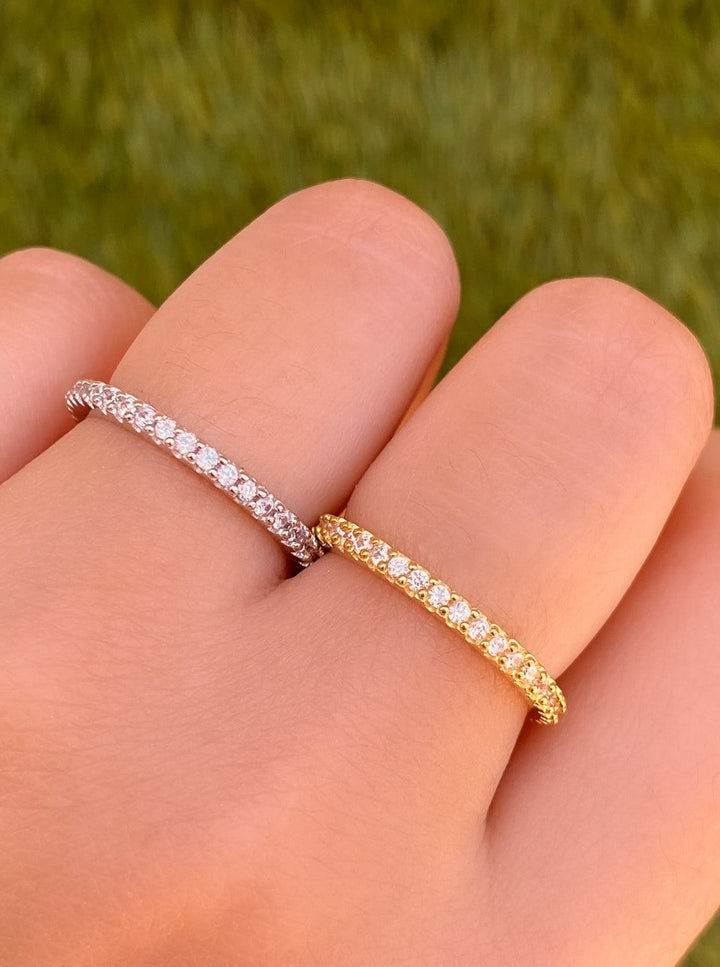 Anillo Churumbela Zirconias