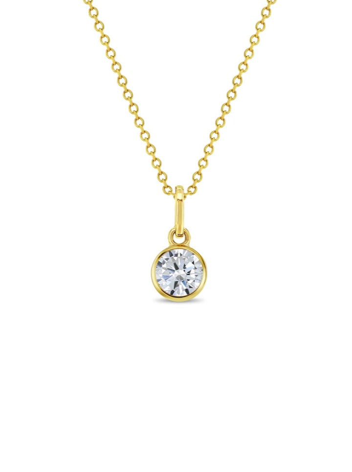 Collar Birthstone Oro 14k